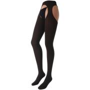 High socks Trasparenze Collant Aperti 100 Denari Cortina