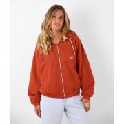 Sweater Oxbow Hoodie met rits van geverfde kleding SEALAN