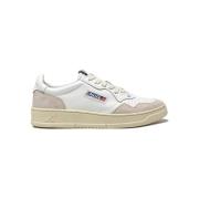 Sneakers Autry Medalist Low Suede W - White/Beige