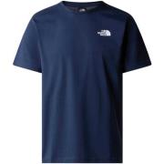 T-shirt Korte Mouw The North Face SS BOX NSE TEE SUMMIT blue