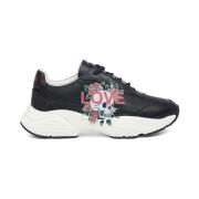 Lage Sneakers Ed Hardy Insert Runner-Love Black/White