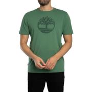 T-shirt Korte Mouw Timberland T-shirt met boomlogo