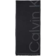 Sjaal Calvin Klein Jeans Oversized Logo Lw Jacquard Stole