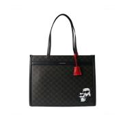 Handtas Karl Lagerfeld IKON MONOGRAM CC SQUARE TO