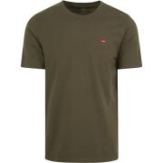 T-shirt Levis T-shirt Original Donkergroen