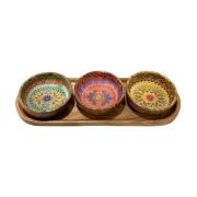 Schaaltjes en manden Signes Grimalt Schaal Met 3 Kommen