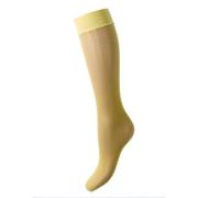 Socks Trasparenze Gambaletto Microrete Ambra