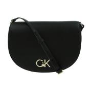Handtas Calvin Klein Jeans Relock Saddle Bag
