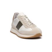 Lage Sneakers NeroGiardini NERO GIARDINI 714 VELOUR YOGURT