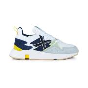 Lage Sneakers Munich Clik 4172062 Blanco/Azul Marino