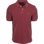 Polo Shirt Korte Mouw Marc O'Polo Poloshirt Piqué Acai Rood