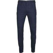 Broek Suitable Pantalon Travis Donkerblauw
