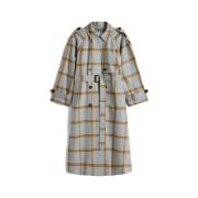 Trenchcoat Tommy Hilfiger LIGHT WOOL CHECK RLX TRE