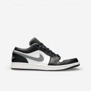 Lage Sneakers Nike Jordan 1 Low Black White Grey