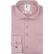 Overhemd Lange Mouw R2 Amsterdam R2 Overhemd Technical Knitted Dobby 