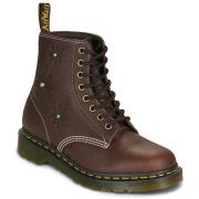 Laarzen Dr. Martens Pascal Flower Dark Brown Grizzly