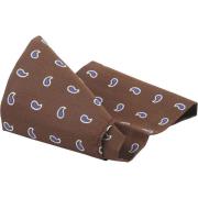 Schoenaccessoires Suitable Zijde Pochet Paisley Bruin