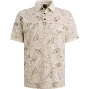 Polo Shirt Korte Mouw Vanguard Poloshirt Print Ecru