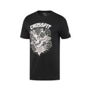 T-shirt Korte Mouw Reebok Sport Mike Giant Skull