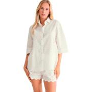 Overhemd Lisca Strandshirt met driekwart mouwen PANAMA