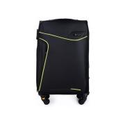 Koffer Solier Srednia Walizka Miekka M Czarnozielona