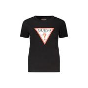 T-shirt Korte Mouw Guess w4yi04j1314nejblkl