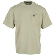 T-shirt Korte Mouw Fred Perry Pocket Detail T-Shirt