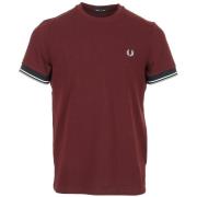 T-shirt Korte Mouw Fred Perry Twin Tipped Cuff T-Shirt