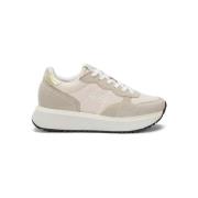 Lage Sneakers Sun68 Z36209 BIG ALLY GOLD-590 31 BIANCO PANNA