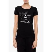 T-shirt Korte Mouw Emporio Armani EA7 7W000720 AF10373-UC001 BLACK