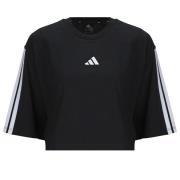 T-shirt Korte Mouw adidas Essentials 3-Stripes Cotton Loose T-Shirt