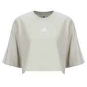 T-shirt Korte Mouw adidas Essentials 3-Stripes Cotton Loose T-Shirt