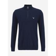Trui Barbour lingwood compact cotton half zip sweater