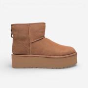 Pantoffels UGG Ultra Classic Mini Platform Chestnut