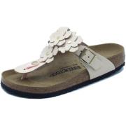 Teenslippers BIRKENSTOCK 1029287 Gizeh Flower Embellishment Light