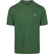 T-shirt Lacoste Sport T-Shirt Donkergroen