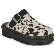Slippers Dr. Martens ZebZag Mule Black Dalmatian Print Hair On