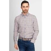 Overhemd Lange Mouw Suitable Hemd Rot Gelb Kariert