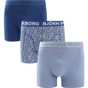 Boxers Björn Borg Boxers 3Pack Stretch Blauw