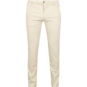 Broek Suitable Chino Philo Flex Ecru