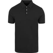T-shirt Suitable Boris Poloshirt Zwart