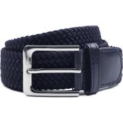 Riem Suitable Geweven Riem Donkerblauw