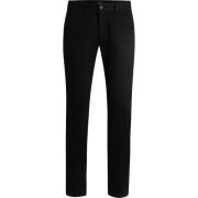 Broek BOSS Chino Slim Zwart