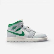 Hoge Sneakers Nike Air 1 Mid White Pure Platinum Pine Green (GS)