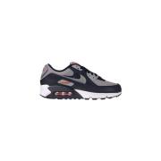 Lage Sneakers Nike Air Max 90 Black flat Pewter-picante Red
