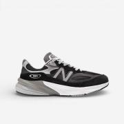 Lage Sneakers New Balance 990v6 MiUSA Black Grey White (Women's)