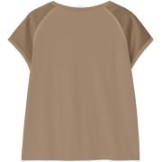 T-shirt Korte Mouw Deha Satin Sleeve Top