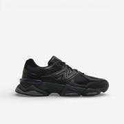 Lage Sneakers New Balance 9060 Triple Black Leather Men's