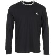 T-Shirt Lange Mouw Fred Perry Long Sleeve Twin Tipped T-Shirt