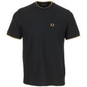 T-shirt Korte Mouw Fred Perry Pocket Detail Pique T-Shirt